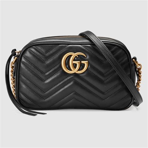 gucci gg marmont nude or black|GUCCI GG Marmont matelassé leather shoulder bag .